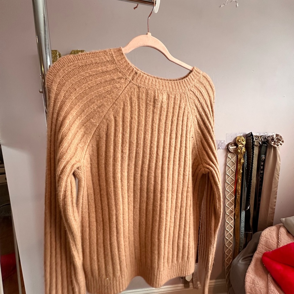 a new day Tan Crew Neck Sweater